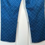 NYDJ  Sz 8 P Blue Printed Cropped Pants Photo 7