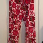 Women's Rudolph the Red Nosed Reindeer Fleece Pajama Pants Christmas Size Small Photo 0