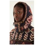 Farm Rio  Brown Winter Ainika Puffer Jacket Size Medium Photo 4