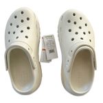 Crocs Bone Cream Mega Crush Clogs size Women's 8 Men's 6 Unisex NEW Tags Photo 1