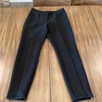 Topshop  skinny ankle zip trouser black dress pants 4 Photo 0
