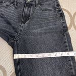 American Eagle  Outfitters Strigid Mom Jean black Denim Jeans, size 2 Photo 4