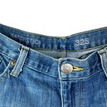 J.Crew  Matchstick Medium Wash Frayed Mid Rise Denim Jeans Size 32 Short Petite Photo 3