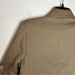 Staccato  houndstooth open blazer tan brown multi colored women’s‎ size small Photo 7