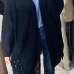 Terra & Sky  black knit cardigan size 3X Photo 0