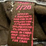 Celebrity Pink  Y2K VTG Dark Blue A-Line Mini Skirt w/ Buttons / 7 Juniors / EUC Photo 9