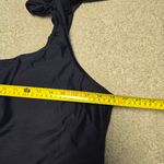 J.Crew NWT Navy Blue Bow Tie One Shoulder One-Piece Swimsuit Size 20 Photo 8