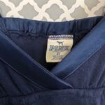 PINK - Victoria's Secret VS Pink dusty‎ blue drawstring summer dress coverup Photo 2