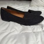 MIA Bedazzle Black Rhinestone Loafers Photo 2