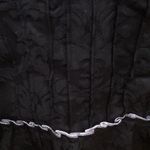 Scarlett Bustier Black Floral Tapestry Beaded Sequins Lace Pleated Large Photo 3