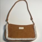 Steve Madden Tan Shoulder Bag with Cream Trim Photo 0