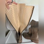 Boutique Vero Cuiza Perforated Hole Knee High Boots 9.5 Photo 5