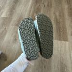 Birkenstock  Free People Papillio Sandals Womens 39 US 8 Sherpa Big Buckle Blue Photo 4