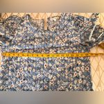 Free The Roses  Embroidered Eyelet With Puff Sleeves Top Size S Photo 9