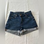 American Eagle New América Eagle Denim Blue Women's Shorts size 00 Photo 1