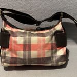 Juicy Couture  Y2K Plaid Pink Brown Shoulder Vintage Bag Photo 3