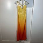 RUNAWAY THE LABEL Niyah Maxi Dress in Mimosa Ombré size small nwt Photo 3