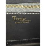 Vintage 1950s Tano Of Madrid Handbag Made in Spain Tapestry Hard Shell Bag Red Photo 5