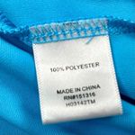 NWT Sport Haley Zip Up Polo Medium Blue Photo 12