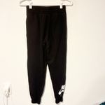 Nike Size XS DM1773-010 Women Sportswear Black Fleece Training Pant Photo 4