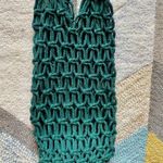 Handmade Macrame Bag Green Photo 3