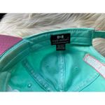 Simply Southern  Turtle Cap - Mint Green with Pink Embroidery Photo 4