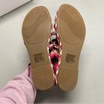 Scoop Braided Sandal Flat Strappy Pink Cream Buckle Closure Womens Size 8.5 NIB Photo 4