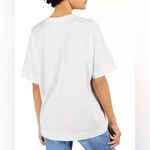 Ted Baker White SS crewneck cotton loose Revolution print Tee OVERSIZED S / M Photo 1