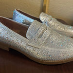 Forever Link  Glittering Silver Loafers Photo 0