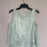 J.Jill Pure Jill Tiered Shift Dress Size MP 100% Linen Lagenlook Photo 1