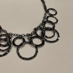 Apt. 9 NWT $20 -  Gunmetal Tone Metal Chain With Circle Dangles Photo 6