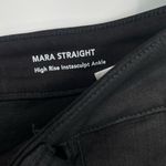 DL1961  Mara Instascuplt 5 Pocket Straight Leg Ankle Fit Waxed Coating Jeans 16W‎ Photo 4