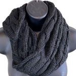 infinity CC Black Crochet  Scarf Photo 1