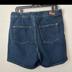Judy Blue  | Size 2XL Denim Jean Mini Pencil Wrap Skirt in‎ Blue Skort Photo 6