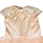 ASOS  Pink Tulle Lace Dress High Neck Open Back Full Skirt Size 6 Women's NWT Photo 8