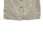 & Other Stories & Other‎ Stories Skirt Button Front Mini Linen Blend Natural Beige Size US 8 Photo 3