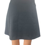 Djerf Avenue  Women's Black High Waisted Mini Skater Flare A-Line Skirt Size M Photo 0