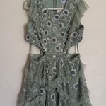 Mac Duggal  Floral Beaded Ruffle Mini Dress Photo 3