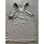 Nike Top Womens Medium Cream Retro Running Active Yoga Sporty Gym Neutral Center Photo 3