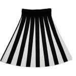 Anthropologie Maeve by Black & White Striped Sweater Skirt – Size Medium Photo 1