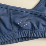 Beyond Yoga  Blue Marble Print Sports Bra Size XL Photo 2