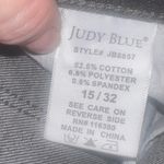 Judy Blue  Washed Out Black Grey Distressed Cut Off Skinny Fit  Jeans 15/32. NWOT Photo 4