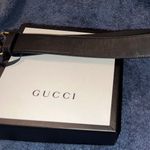 Gucci 2015 Re-Edition Wide Leather Belt Photo 3