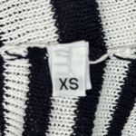 Libretto NYC Sweater Womens XS Navy White Stripe Casual Office Preppy Nautical Blue Photo 5