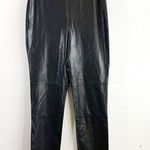 Splendid Faux Vegan Leather Leggings Downtown Leggings in Black Sz L NWT Photo 1