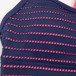 Lorna Jane Navy/Neon Perforated Sports Bra Photo 7