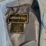 London Fog Women’s Small Blue Belted Button Trench Coat Jacket Rain Classic Photo 6