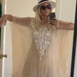 Stunning Kaftan Dress in Nude Blush Pink or Blue White Size undefined Photo 1