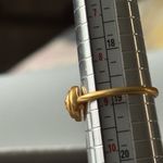 Julie Vos Gold Ring with Crystal Center size 9 Photo 5