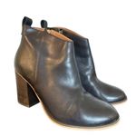 BP  black leather booties size 8 Photo 1